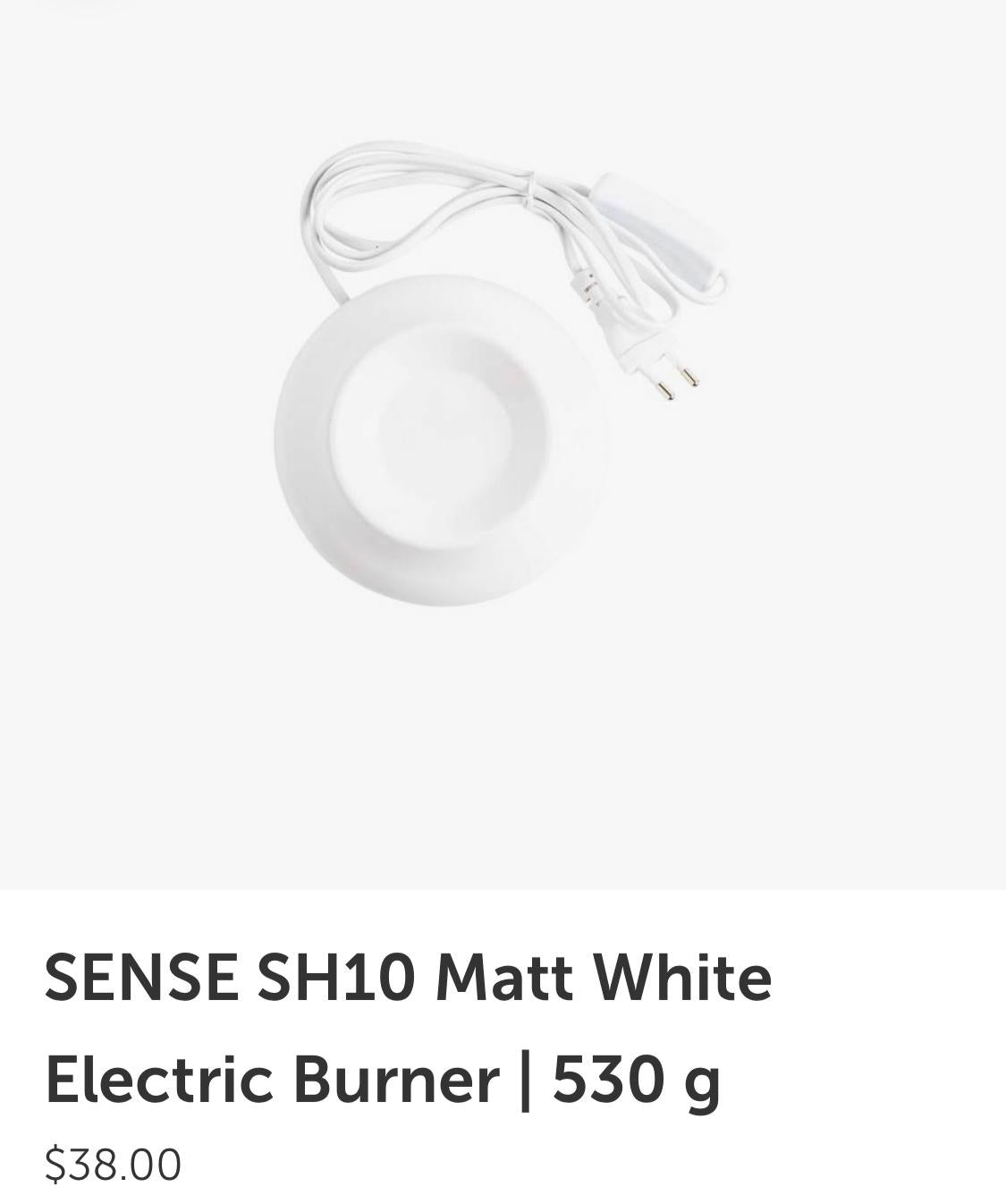 SENSE Electric Burner - The Sense House 