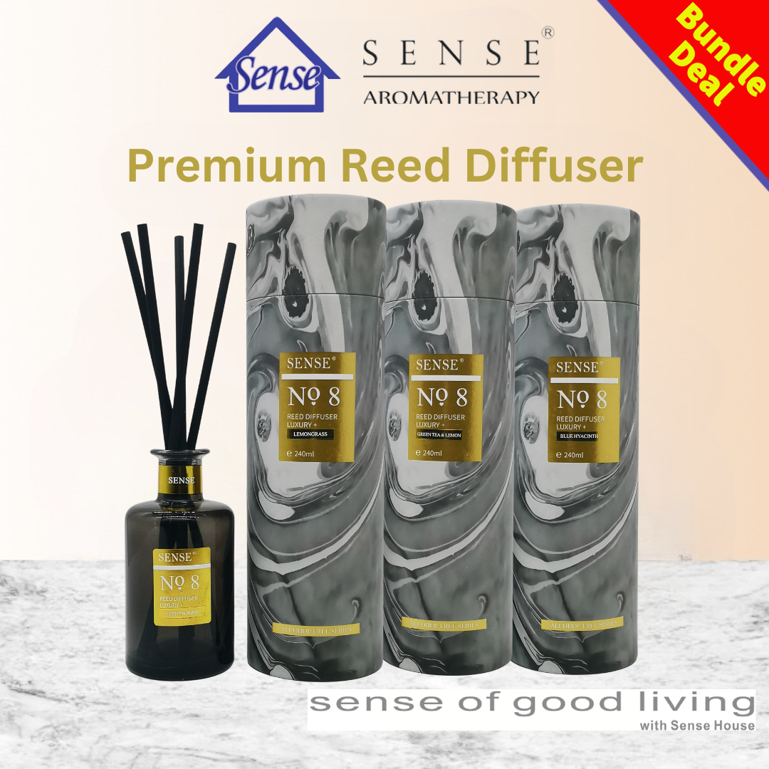 Bundle Deal Premium Reed Diffuser LR240 ( 2+1 ) - The Sense House