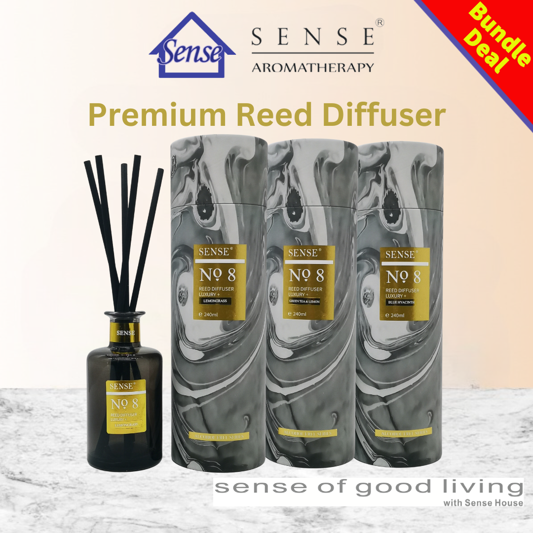 Bundle Deal Premium Reed Diffuser LR240 ( 2+1 ) - The Sense House 