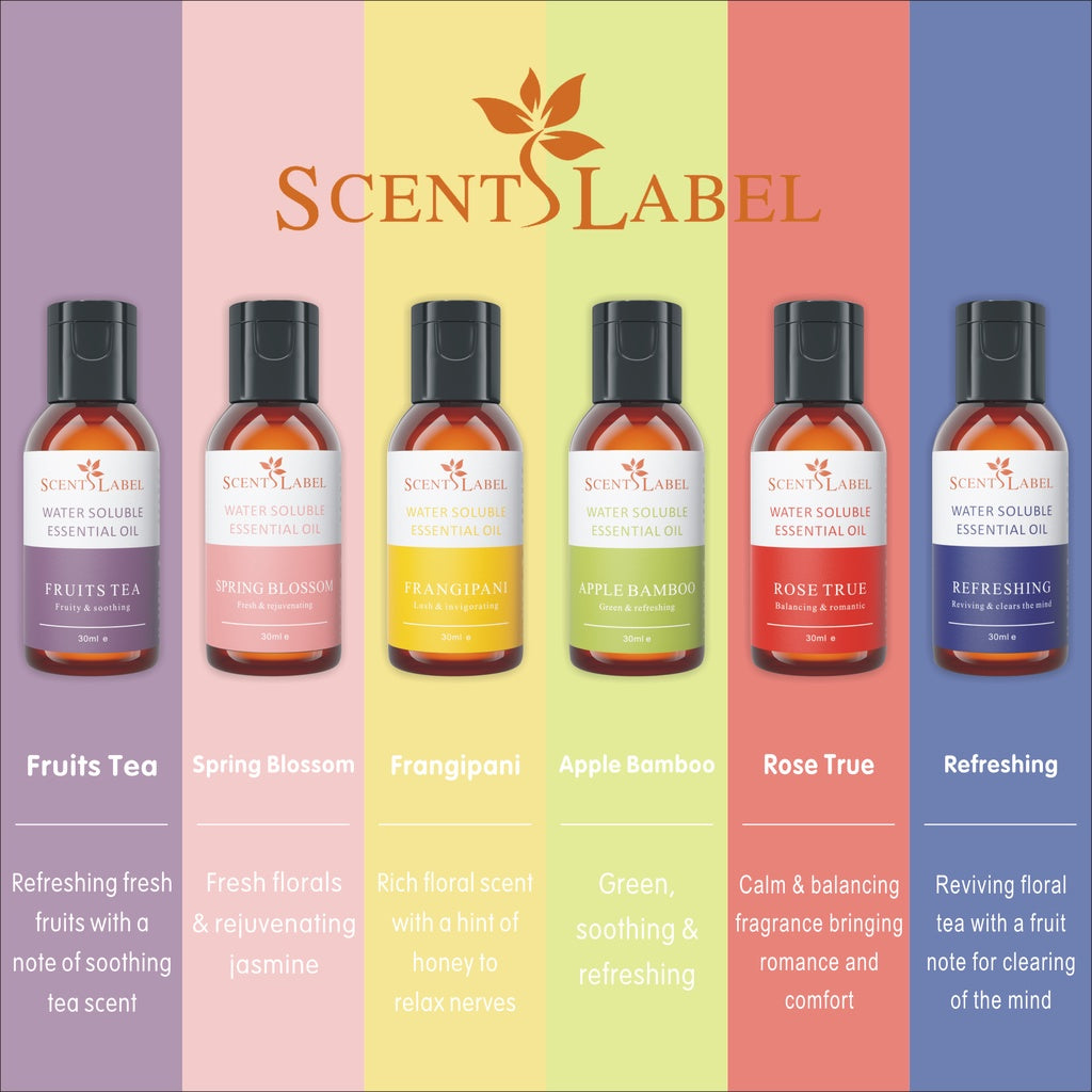 120ml Water Soluble Essential Oil | ScentsLabel - The Sense House 