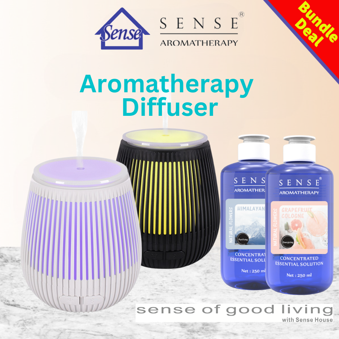[Bundle of 3] 250ml Aroma Essential + FREE 1 X SH32 USB Aroma Diffuser + Free delivery - The Sense House 