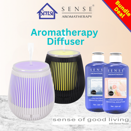 [Bundle of 3] 250ml Aroma Essential + FREE 1 X SH32 USB Aroma Diffuser + Free delivery - The Sense House 