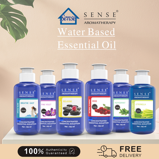 125ml Water Based Essential Oil - The Sense House 