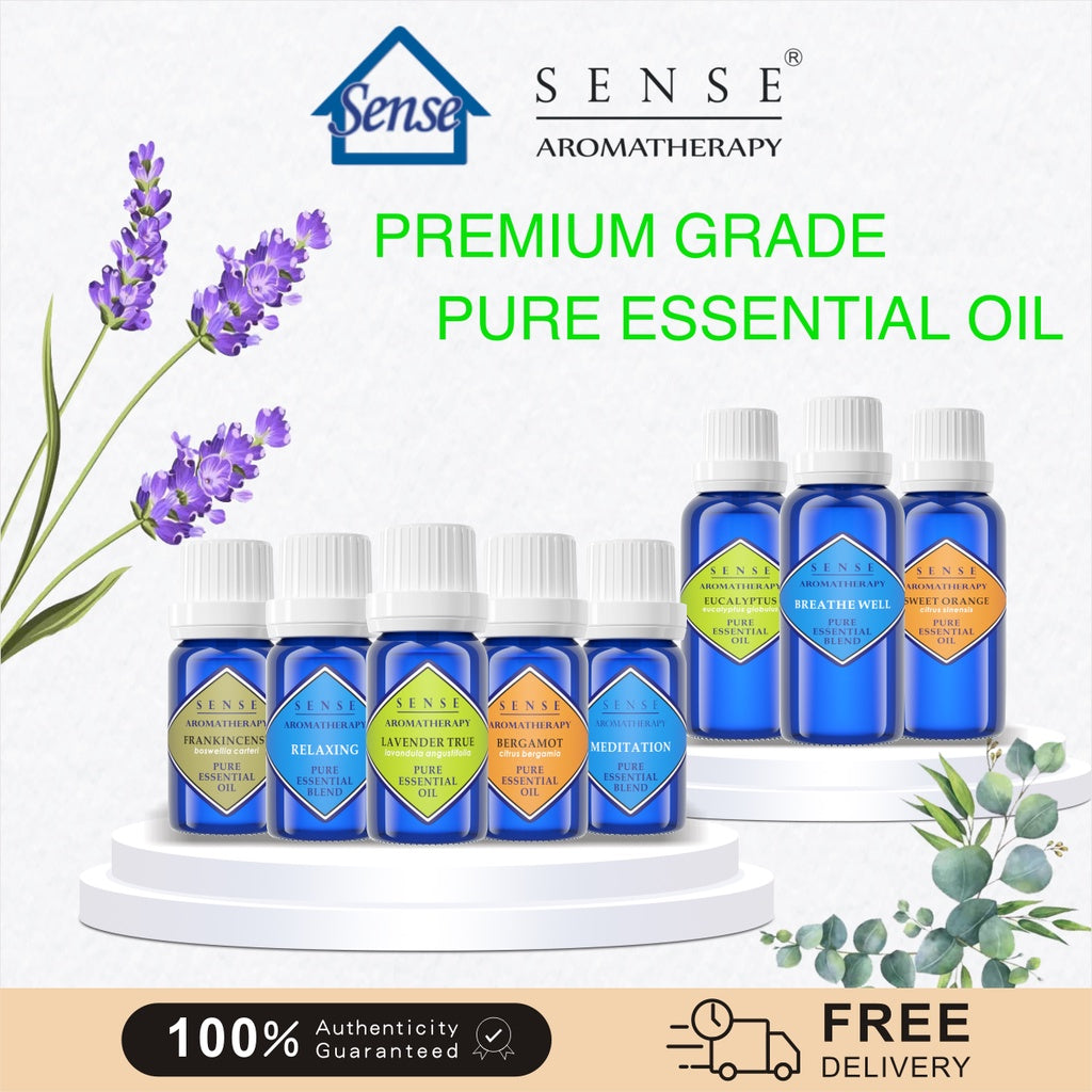 SENSE Pure Essential Oil 10ml/30ml | Premium Grade | The Sense House