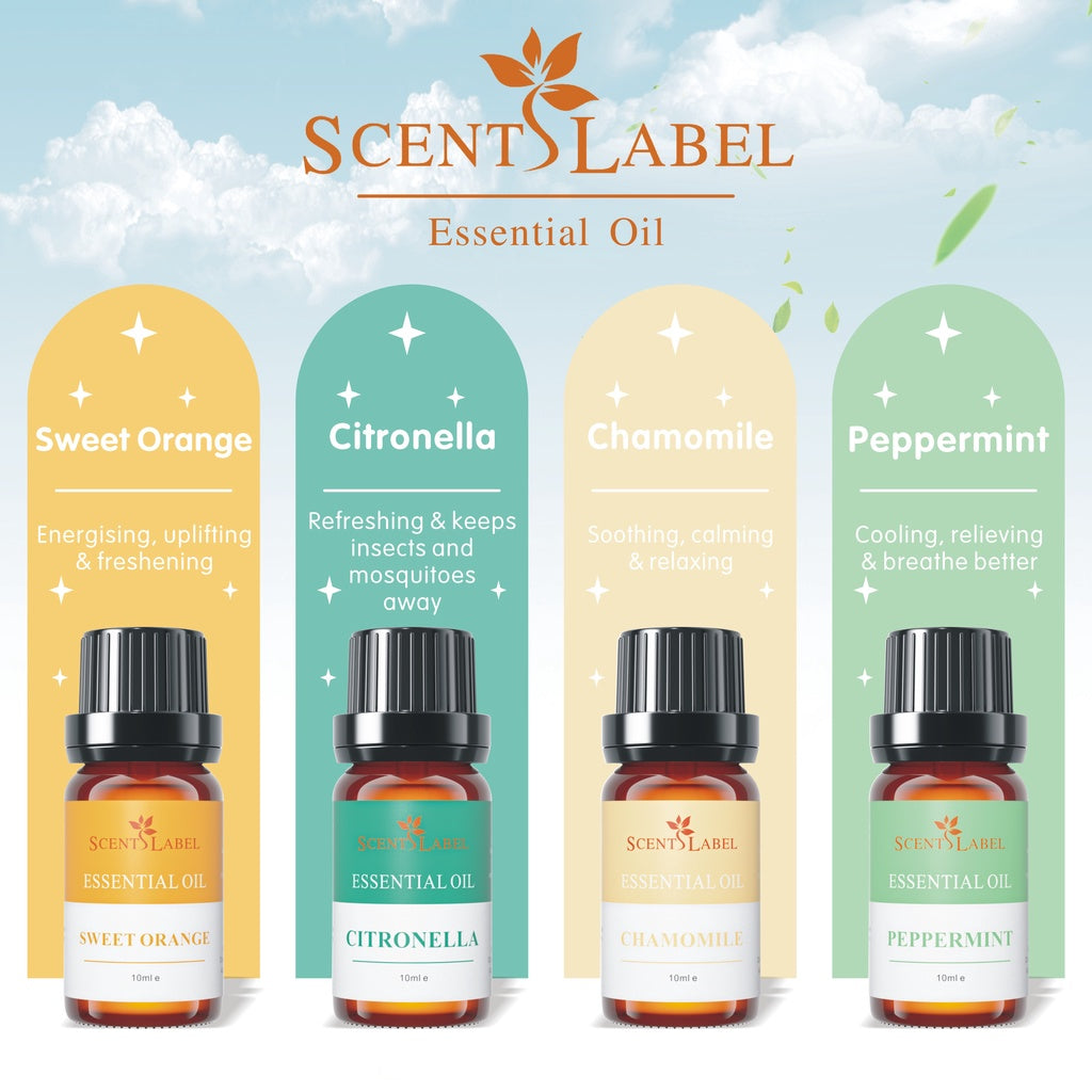 [NEW] 10ml Aroma Essential Oil | Diffuser | Humidifier | Nebuliser - The Sense House 